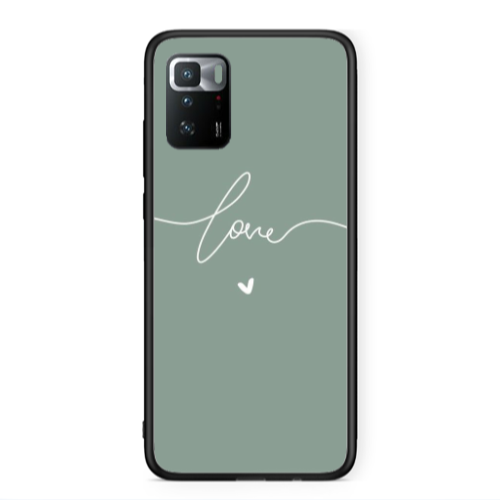 Xiaomi Poco X3 GT Love 5 Black Glossy Θήκη