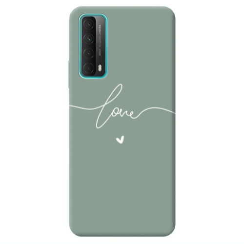 Huawei P Smart 2021 Love 5 Transparent Silicone TPU Θήκη