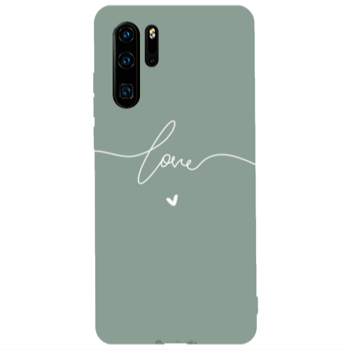 Huawei P30 Pro Love 5 Transparent Silicone TPU Θήκη