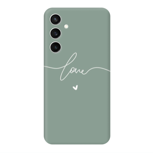 Samsung S23FE Love 5 Transparent Silicone TPU Θήκη
