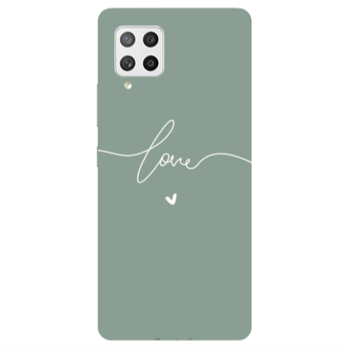 Samsung A42 5G Love 5 Transparent Silicone TPU Θήκη