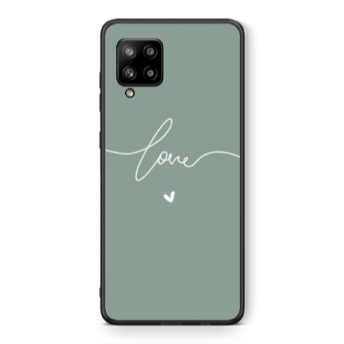 Samsung A42 5G Love 5 Black Glossy Θήκη