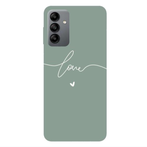 Samsung A13 5G Love 5 Transparent Silicone TPU Θήκη