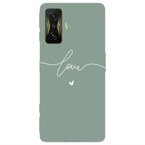 Xiaomi Poco F4 Gt Love 5 Transparent Silicone TPU Θήκη