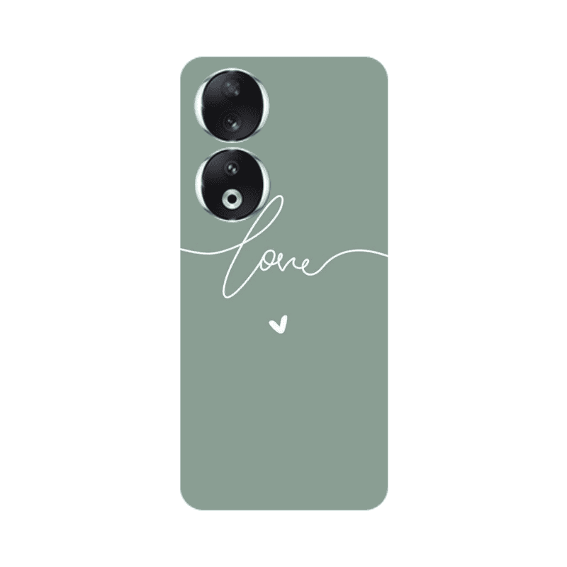 Honor 90 5G Love 5 Transparent Silicone TPU Θήκη