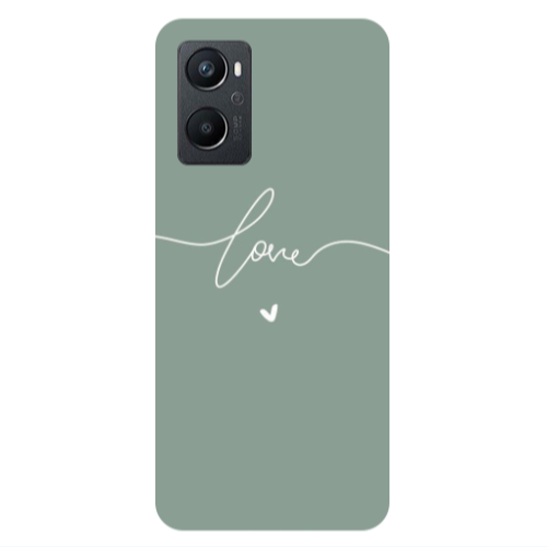 Oppo A 96 Love 5 Transparent Silicone TPU Θήκη