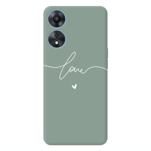 Oppo A 98 Love 5 Transparent Silicone TPU Θήκη