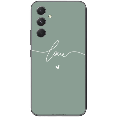 Samsung Galaxy A25 Love 5 Transparent Silicone TPU Θήκη