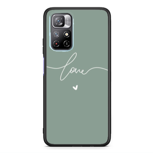 Xiaomi Poco M4 Pro 5G Love 5 Black Glossy Θήκη