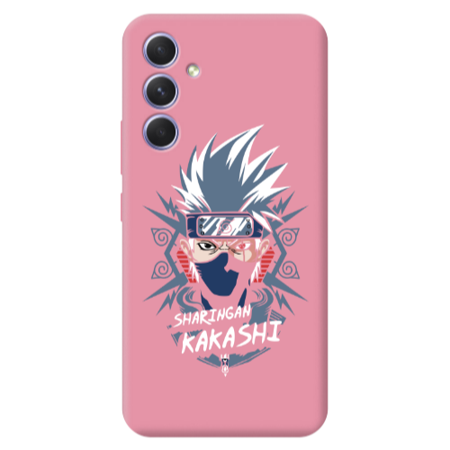 Samsung A36 Anime Mangoo Pink Colored Silicone TPU Θήκη