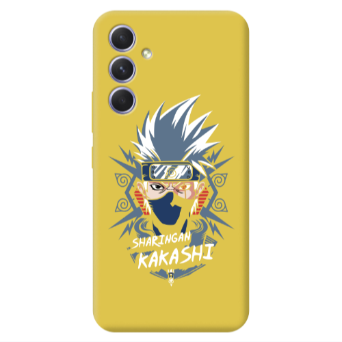 Samsung A36 Anime Mangoo Yellow Colored Silicone TPU Θήκη
