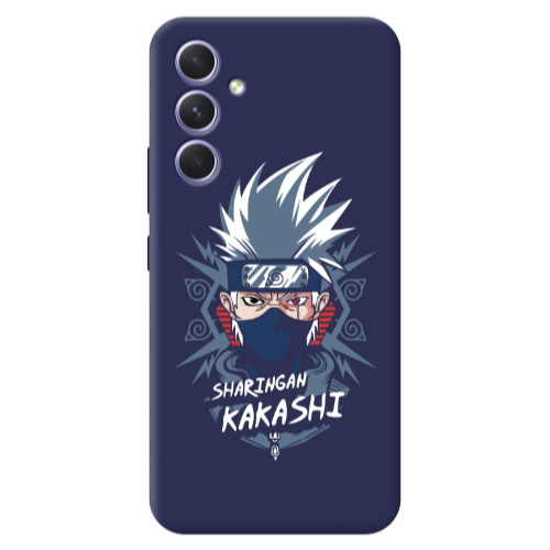 Samsung A56 Anime Mangoo Dark blue Colored Silicone TPU Θήκη