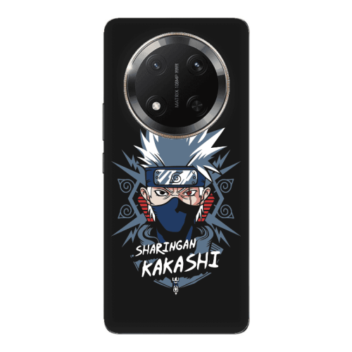 Honor Magic 7 Lite Anime Mangoo Black Colored Silicone TPU Θήκη