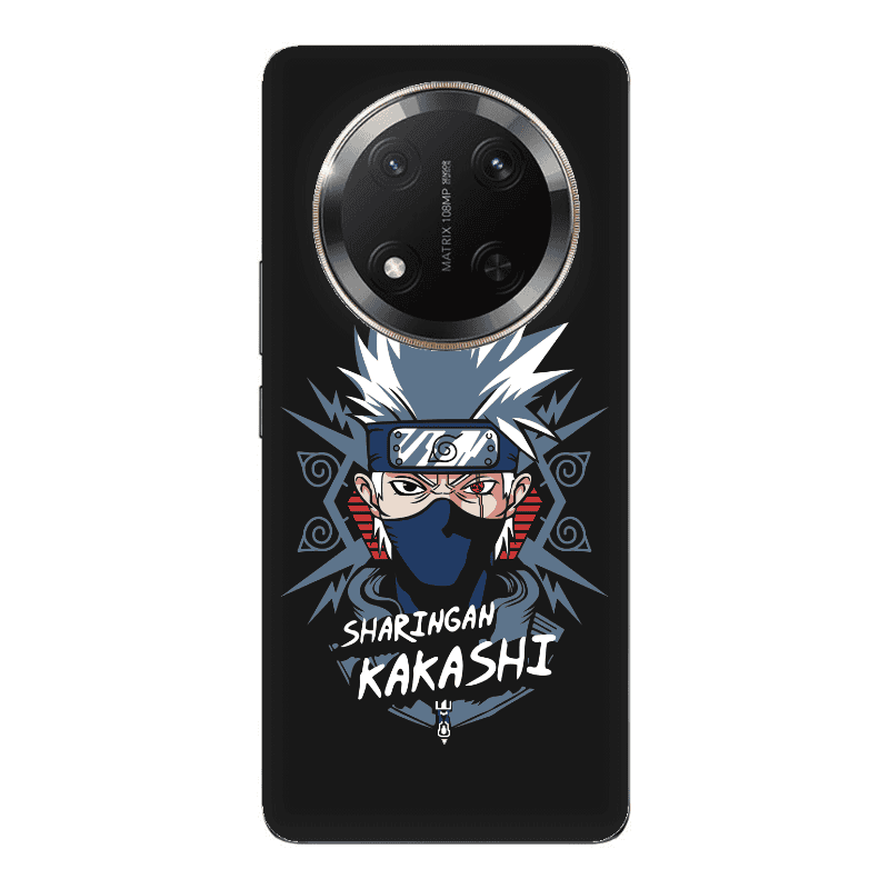 Honor Magic 7 Lite Anime Mangoo Black Colored Silicone TPU Θήκη