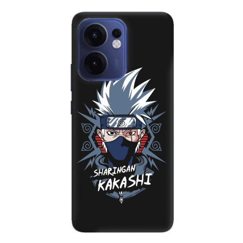 Oppo Reno13 FS Anime Mangoo Black Colored Silicone TPU Θήκη