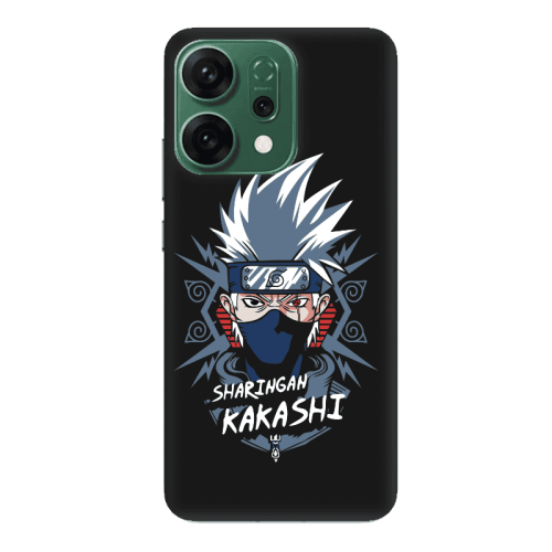 Oppo RENO 14 Anime Mangoo Black Colored Silicone TPU Θήκη