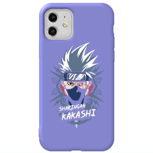 Apple iPhone 11  Anime Mangoo Purple Colored Silicone TPU Θήκη