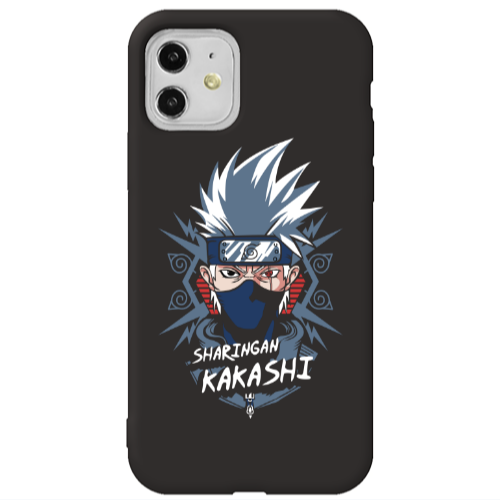 Apple iPhone 11  Anime Mangoo Black Colored Silicone TPU Θήκη