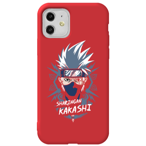 Apple iPhone 11  Anime Mangoo Red Colored Silicone TPU Θήκη