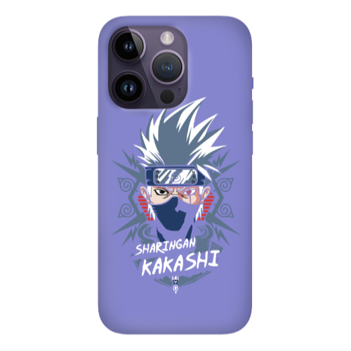 Apple iPhone 14 Pro  Anime Mangoo Purple Colored Silicone TPU Θήκη