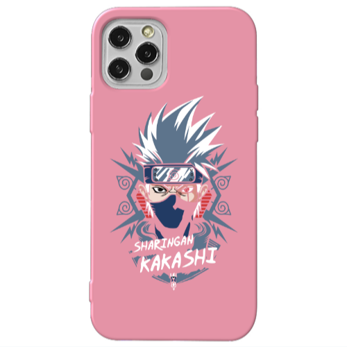 Apple iPhone 13 Pro Anime Mangoo Pink Colored Silicone TPU Θήκη