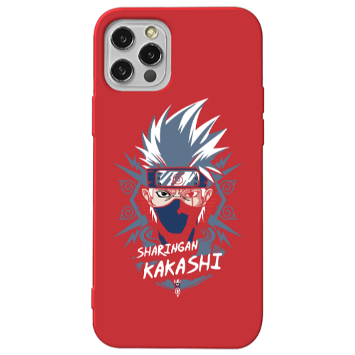 Apple iPhone 13 Pro Anime Mangoo Red Colored Silicone TPU Θήκη