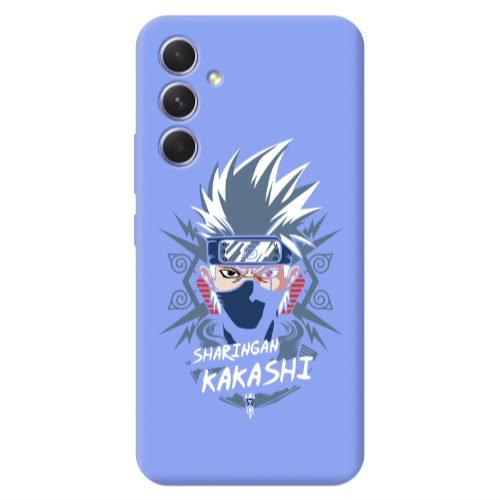 Samsung A54 Anime Mangoo Light Purple Colored Silicone TPU Θήκη