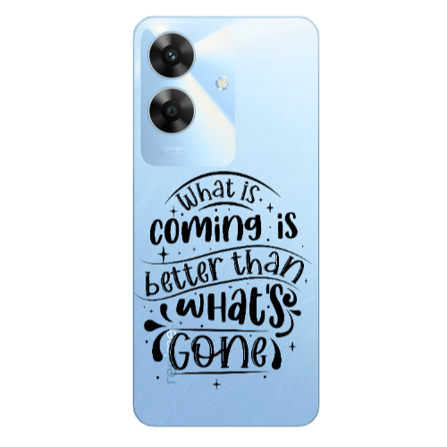 Realme Note 60 What is coming Transparent Silicone TPU Θήκη