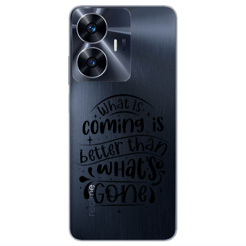 Realme Note 50 What is coming Transparent Silicone TPU Θήκη