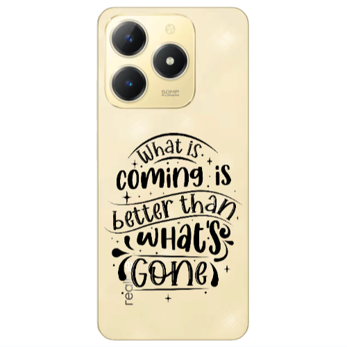 Realme C61 What is coming Transparent Silicone TPU Θήκη