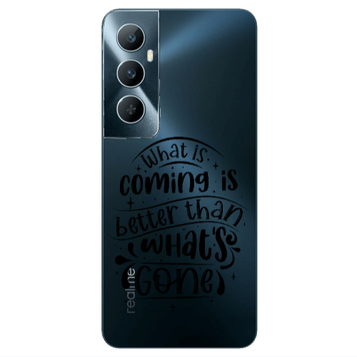 Realme C65 What is coming Transparent Silicone TPU Θήκη