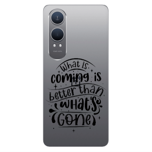 Oneplus Nord Ce 4 lite What is coming Transparent Silicone TPU Θήκη
