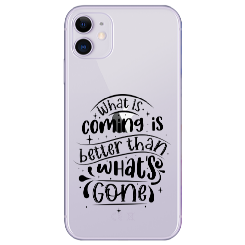 Apple iPhone 11  What is coming Transparent Silicone TPU Θήκη