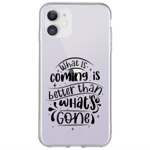 Apple iPhone 12 What is coming Transparent Silicone TPU Θήκη