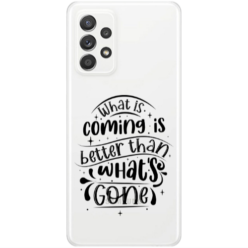 Samsung A52 What is coming Transparent Silicone TPU Θήκη