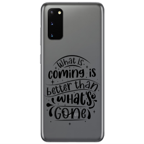 Samsung S20 What is coming Transparent Silicone TPU Θήκη