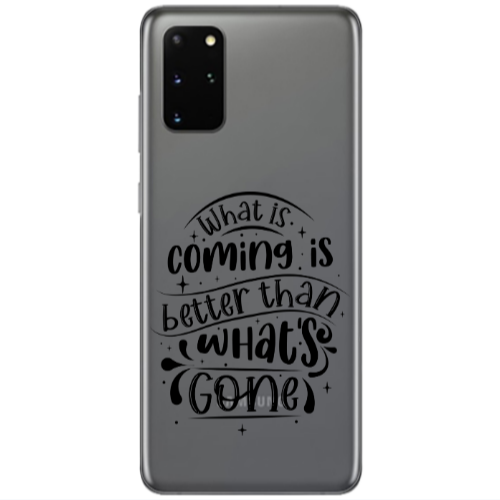Samsung S20 Plus What is coming Transparent Silicone TPU Θήκη