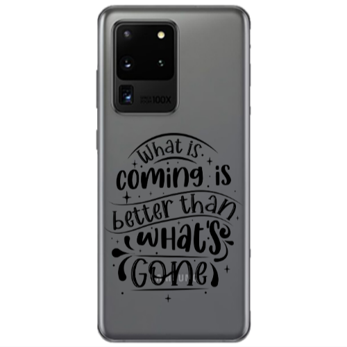 Samsung S20 Ultra What is coming Transparent Silicone TPU Θήκη