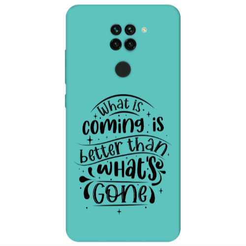 Xiaomi Redmi Note 9 What is coming Turquoise Colored Silicone TPU Θήκη