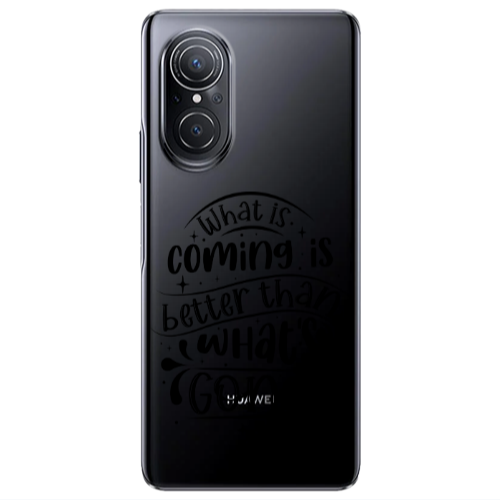 Huawei Nova 9 SE What is coming Transparent Silicone TPU Θήκη