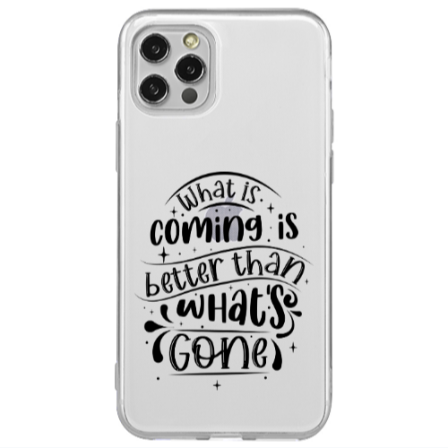 Apple iPhone 12 Pro What is coming Transparent Silicone TPU Θήκη