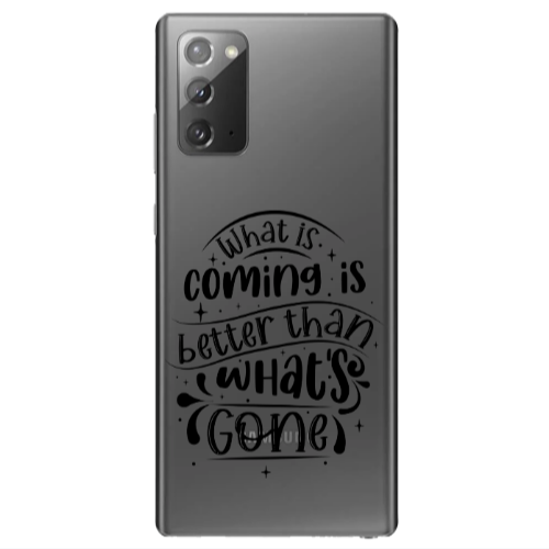 Samsung Note 20 What is coming Transparent Silicone TPU Θήκη