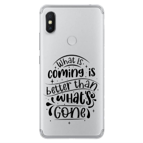 Xiaomi Redmi S2 What is coming Transparent Silicone TPU Θήκη