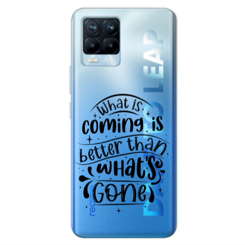 Realme 8 Pro What is coming Transparent Silicone TPU Θήκη