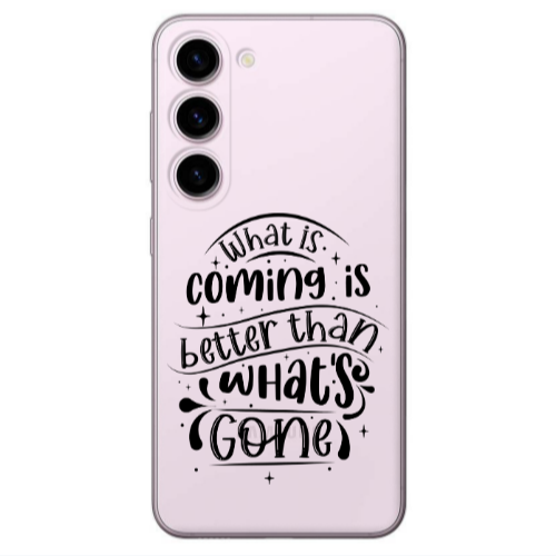 Samsung S23 What is coming Transparent Silicone TPU Θήκη
