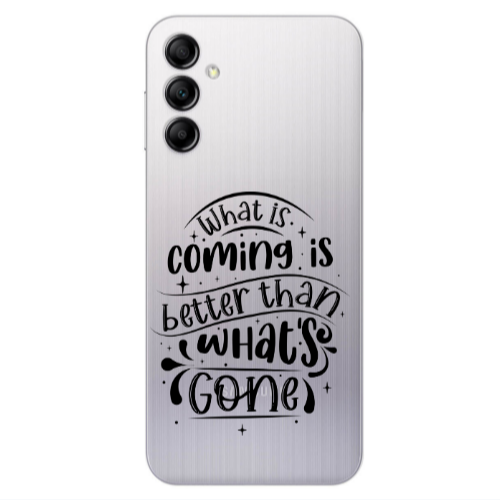 Samsung A24 What is coming Transparent Silicone TPU Θήκη