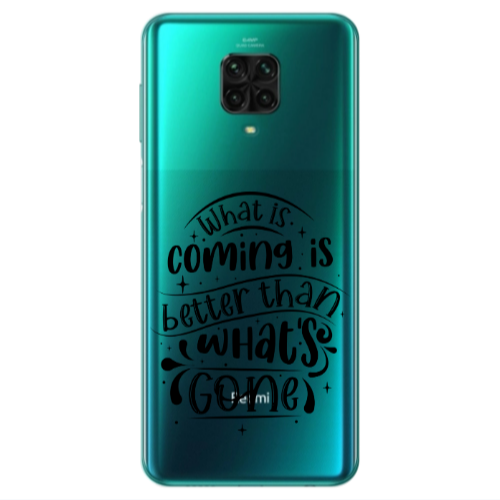 Xiaomi Redmi Note 9S What is coming Transparent Silicone TPU Θήκη