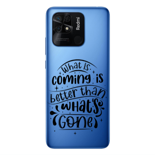 Xiaomi Poco C40 What is coming Transparent Silicone TPU Θήκη