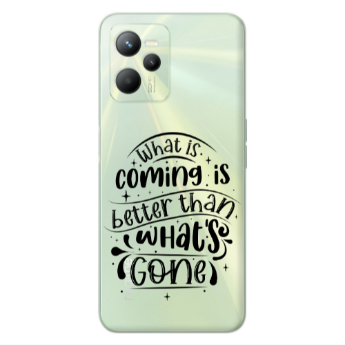 Realme C35 What is coming Transparent Silicone TPU Θήκη