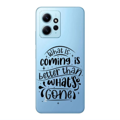 Xiaomi Redmi Note 12 4G What is coming Transparent Silicone TPU Θήκη